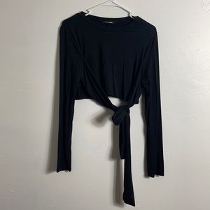 Women’s long sleeve crop top size XL